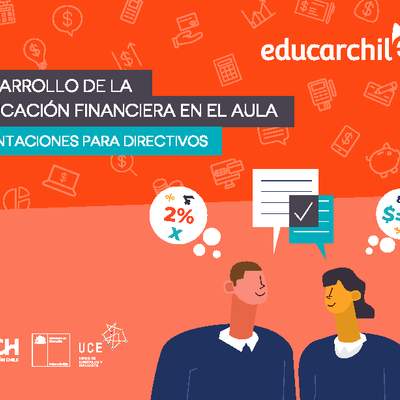 Desarrollo de la Educación Financiera en el aula - Orientaciones para directivos