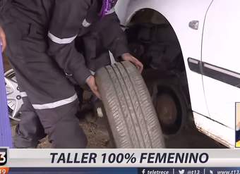 El taller mecánico 100% femenino