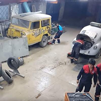 Acciones y condiciones inseguras en un taller automotriz