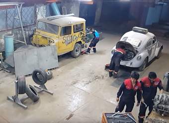 Acciones y condiciones inseguras en un taller automotriz