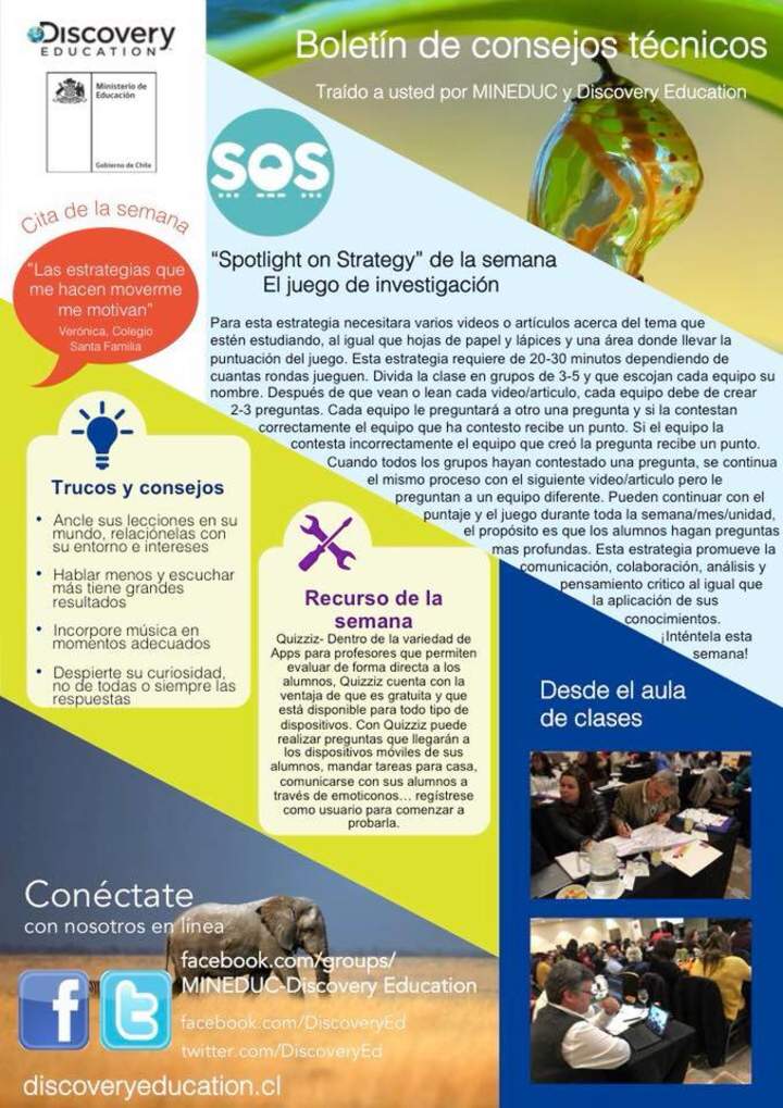 S.O.S. El juego de la investigación