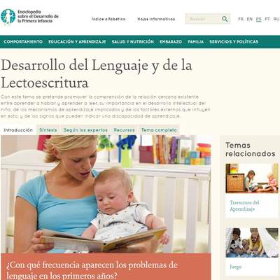 Desarrollo del lenguaje y de la lectoescritura