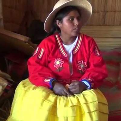 Entrevista a una mujer Aimara del lago Titicaca. Cómo viven, qué comen...