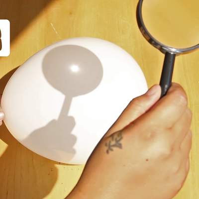 Experimentos - La reflexión de la luz