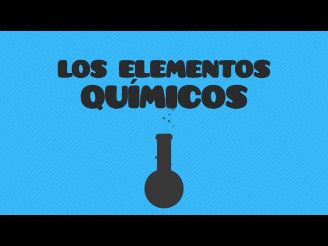 Química: Los elementos químicos