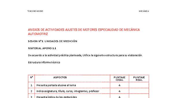 Anexo Ajustes de motores