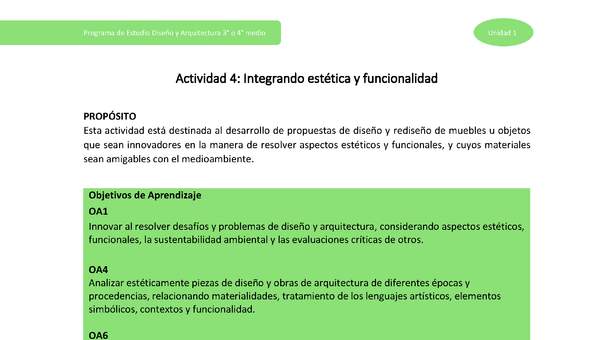 Actividad 4: Integrando estética y funcionalidad