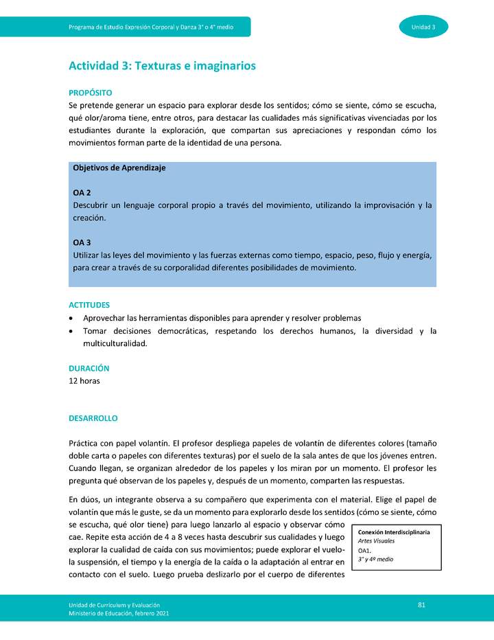 Actividad 3: Texturas e imaginarios