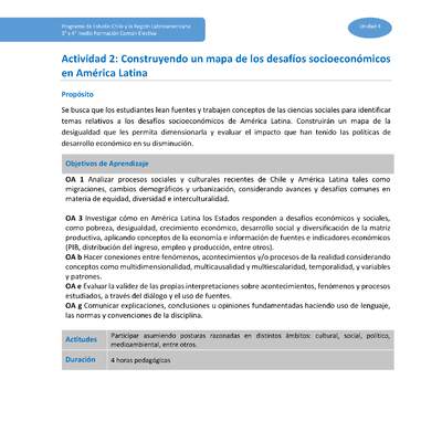 Actividad 2: Construyendo un mapa de los desafíos socioeconómicos en América Latina