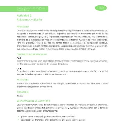 Actividad 2: Relaciones y diseño