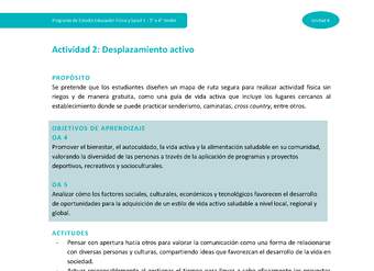 Actividad 2 : Desplazamiento activo