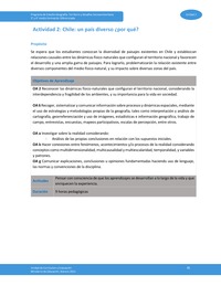 Actividad 2: Chile: un país diverso ¿por qué?