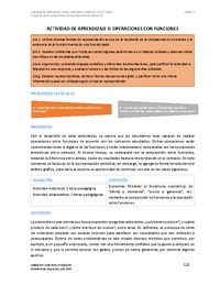 Actividad de aprendizaje 6: Operaciones con funciones