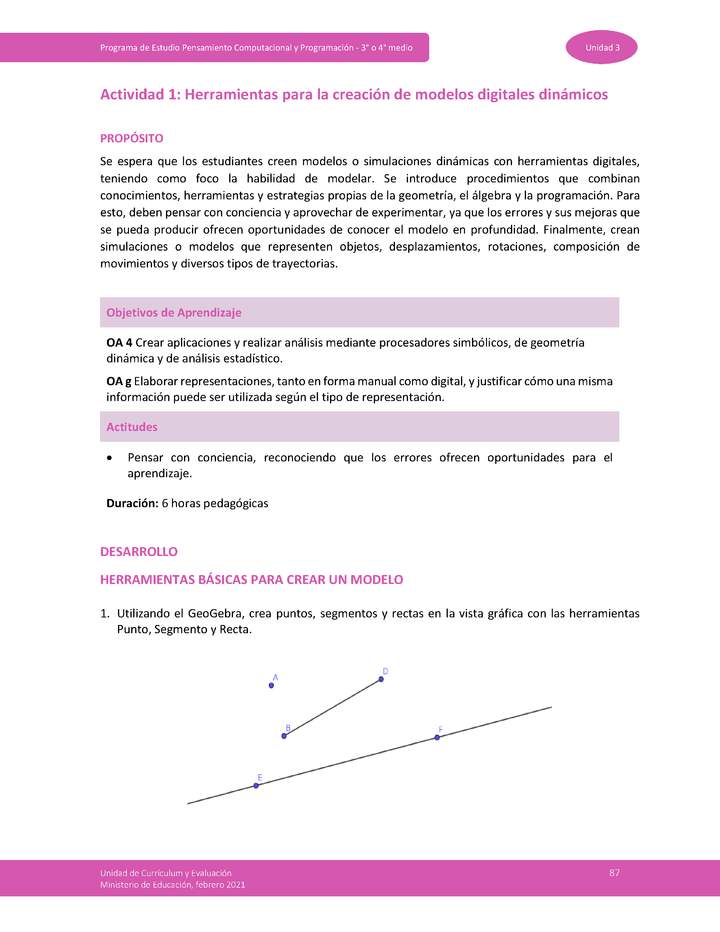 Actividad 1: Herramientas para la creación de modelos digitales dinámicos