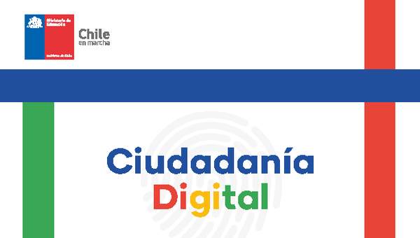 Ciudadanía Digital - Cuadernillo