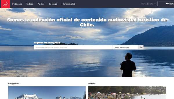 Banco audiovisual del servicio nacional de turismo