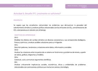 Actividad 3 - Desafío 2°C: ¿realmente es suficiente?