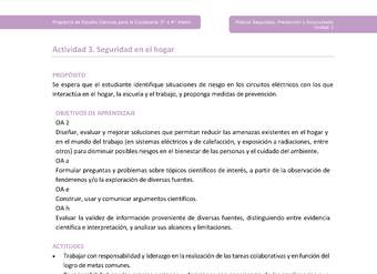 Actividad 3: Seguridad en el hogar
