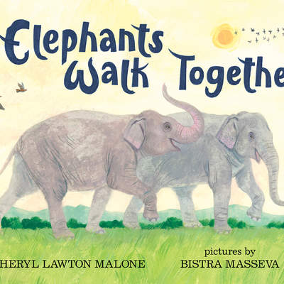 Elephants Walk Together