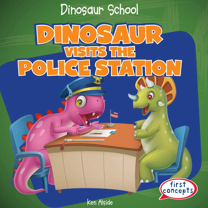 Dinosaur Visits the Police Station