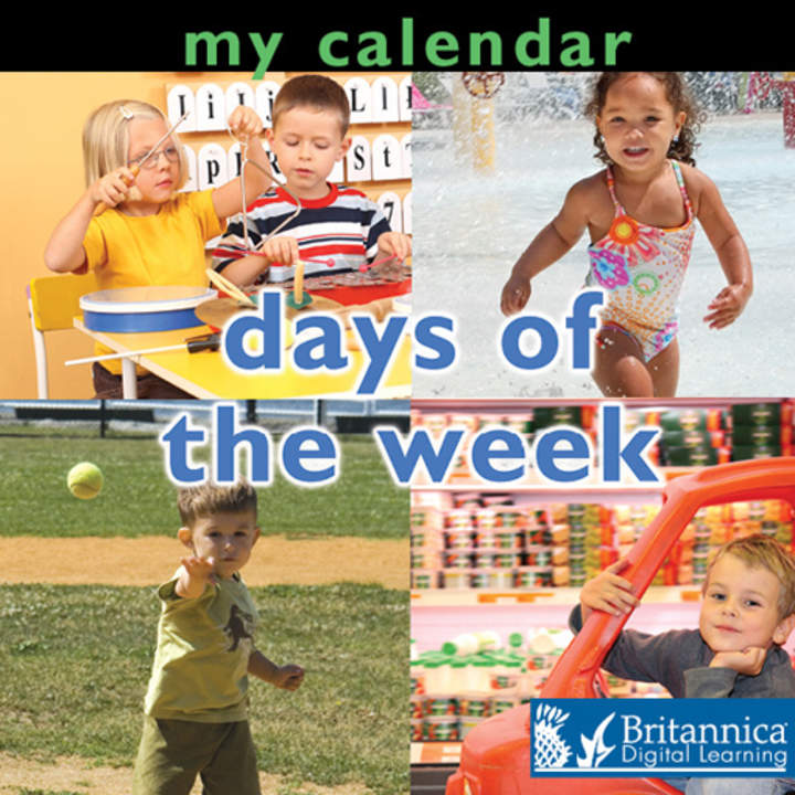 My Calendar: Days of the Week