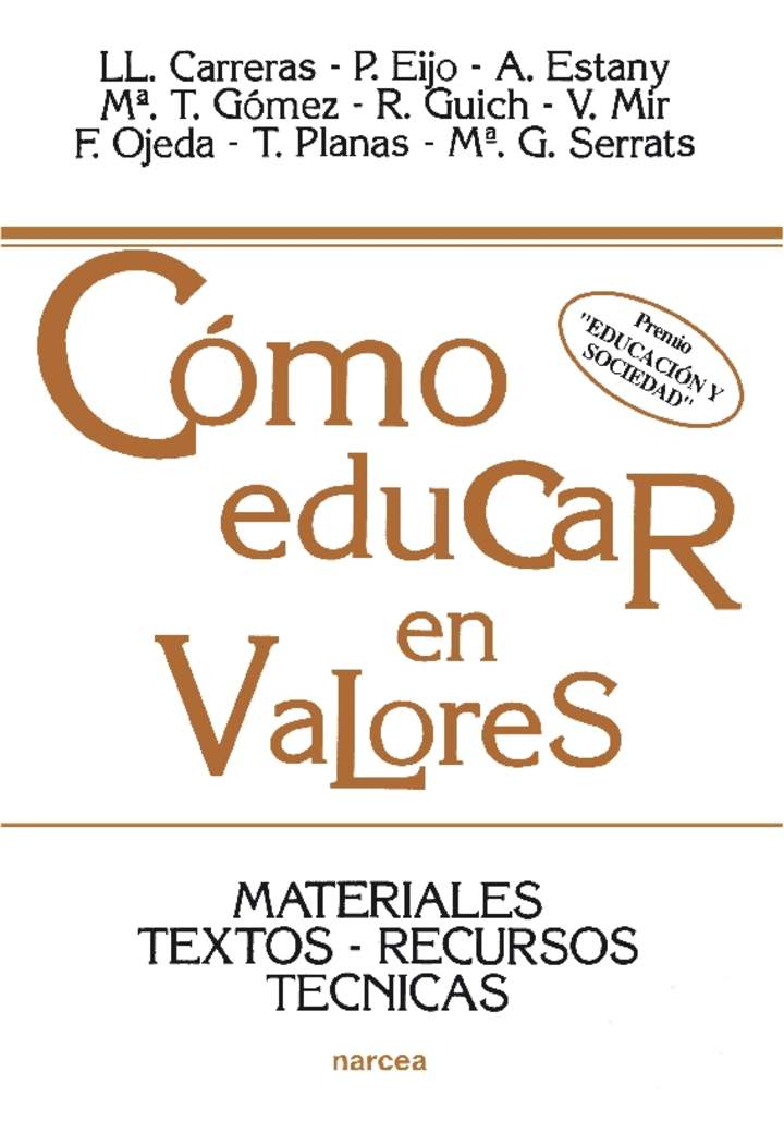 Cómo educar en valores