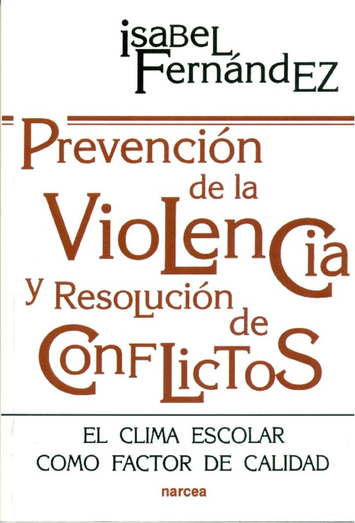 Prevención de la violencia y resolución de conflictos