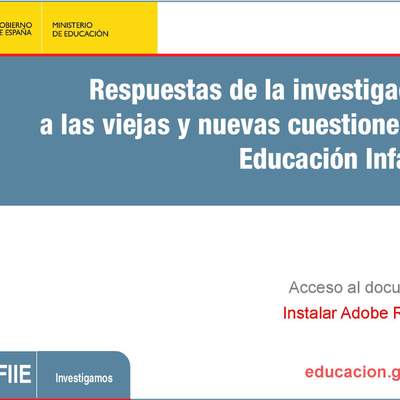 Respuestas de la investigación a viejas y nuevas cuestiones en educación infantil