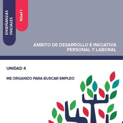 Enseñanzas iniciales. Nivel I. Ámbito de desarrollo e iniciativa personal y laboral. Unidad 4. Me organizo para buscar empleo