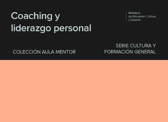 Coaching y liderazgo personal