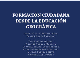 Formación ciudadana desde la educación geográfica