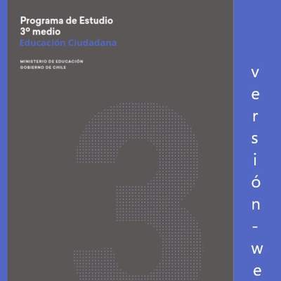 Programa de Estudio Educacion Ciudadana 3°medio