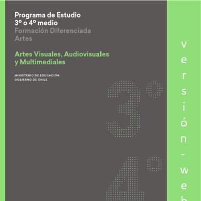 Programa de Artes visuales, audiovisuales y multimediales para 3° o 4° medio Diferencia