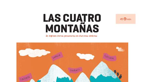 Clase 8. Juego las 4 montañas