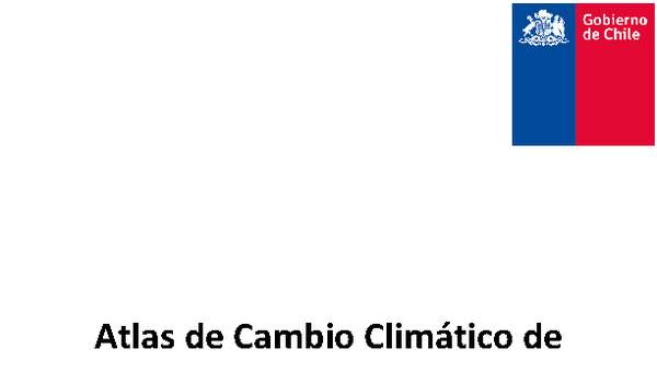 Atlas de Cambio Climático de la Zona Semiárida de Chile