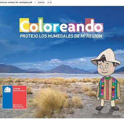Coloreando protejo los humedales de mi región