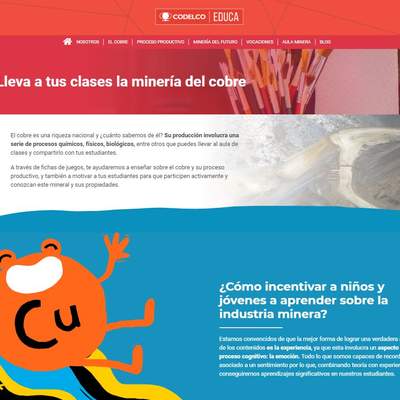 Codelco Educa. Recursos para docentes