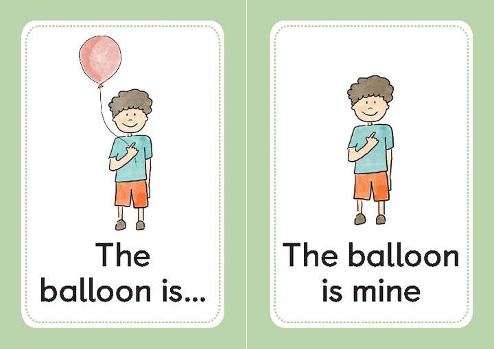 The balloon is... - The balloon is mine