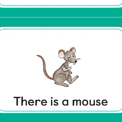 There is a mouse