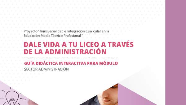 Guía didáctica para el módulo Procesos Administrativos