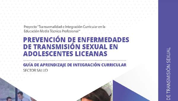 Guía de integración curricular Contexto actual en enfermedades de transmisión sexua