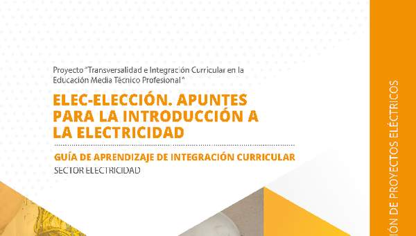 Guía de integración curricular "Uso de inglés técnico en la elaboración de proyectos eléctricos"