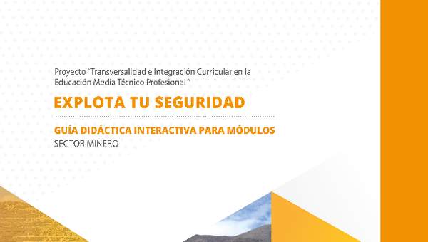 Guía didáctica del módulo "Lectura de planos"