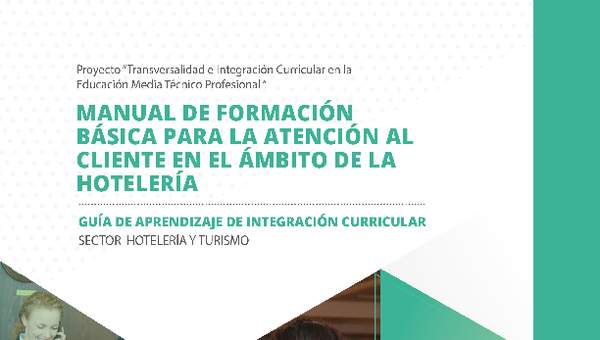 Guía de integración curricular  "Hospitality care"