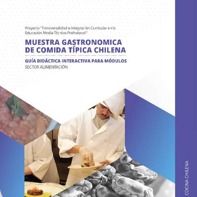 Guía didáctica del módulo "Muestra gastronómica de comida típica chilena"