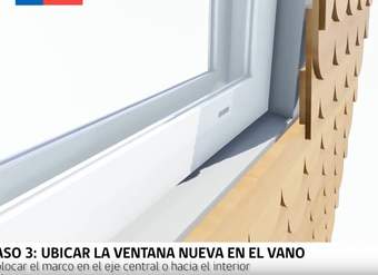 Aislación térmica - recambio de ventanas PVC