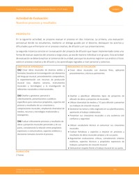 Actividad de evaluación: Nuestros procesos y resultados