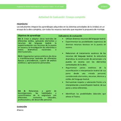 Actividad de evaluación: Ensayo completo