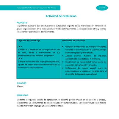 Actividad de Evaluación Unidad 1