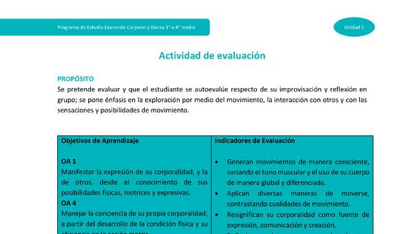 Actividad de Evaluación Unidad 1